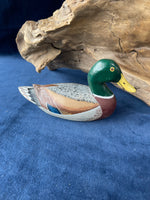 Wooden Duck on Driftwood