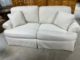 Off White Sherrill Sofa (B)  ***HEAVY ITEM*** Read Details on Pickup Policy