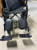 MedLine Wheel Chair, with Padded Seat Cushion