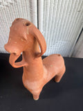 Small Bengalese Traditional Bankura Terra Cotta Horse Sculpture
