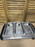 Elite Tray Buffet Server Food Warmer - Powers On