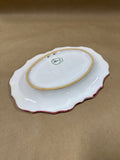 Handpainted Floral Dish