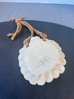 Hanging Signed Butterfly Pottery Vase