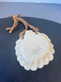 Hanging Signed Butterfly Pottery Vase