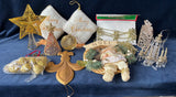 Gold Toned Christmas Lot