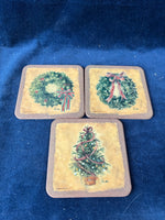 Pimpernel Christmas Coasters Set of 6