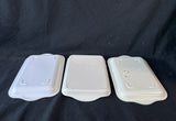 Lot Of 3 Melamine Trays