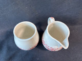 Syracuse China Sugar & Creamer Set Mayflower Pattern