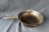 Unmarked #6 Cast Iron Skillet (A)