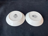 Royal Worcester Fox Hunt Pattern Cigarette Box Smoke Lot 3 PCs