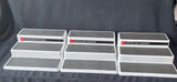 Set Of 3 Copco Non-Skid 3-Tier Spice Pantry Kitchen Cabinet Organizer