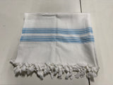 White/Blue Table Cloth Runner