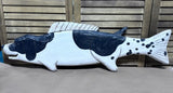 Morning Star Hand Crafted Spaniel Dog-Fish; Signed