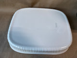 Corning Ware 4.5L French White F-21-B Open Roaster Lasagna Casserole Dish