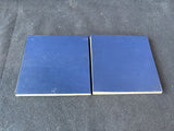 Set of 4 Fruit Ceramic Coasters W/Holder