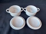 Set Of 2 Le Creuset Eiffel Tower Mini Cocotte Casserole Dishes
