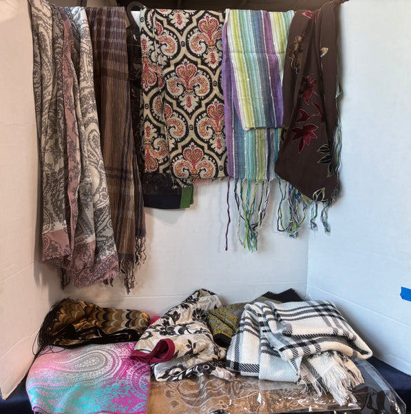 Lot Of Scarves/Shawls