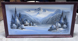 Original Winter Landscape by Heinz; Signed