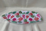 Set Of 4 Surfboard Shaped Serving Platters