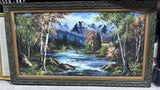 Large Original Painting on Canvas; Signed Patricia Ryan