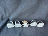 Lot Of 5 Yankee Candle Nautical Themed Napkin Holders