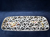 Set Of 3 Melamine Holiday Serving Trays