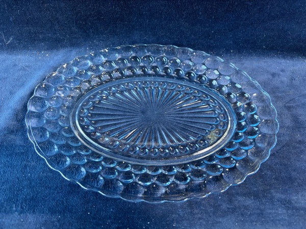Anchor Hocking Bubble Glass Serving Plate