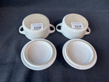 Set Of 2 Le Creuset Eiffel Tower Mini Cocotte Casserole Dishes