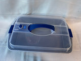 Mainstays Bake & Carry Cake Pan With Wooden Spatula (B)