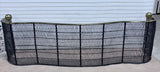 Brass & Metal Mesh Fireplace Fender