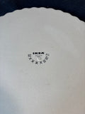 IKEA Ceramic White Quiche Baking Dish