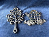 Pair Of Cast Iron Trivets