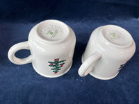 Furio Sponged Christmas Tree China Set 9 PCs