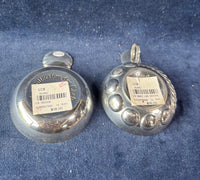 Set Of 2 Silver Plated French Tastevin Wine Tasters