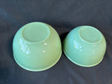 Fire King Jadeite 3-Piece Mixing Bowl Set