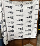Tommy Hilfiger 1985 Winter Tree Sherpa Throw Blanket *Read Description*