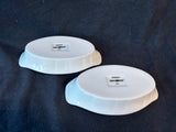 Pair Of Oneida Ava Au Gratin Dishes