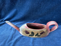 Glazed Metallic Decorative Pitcher *Read Description*
