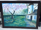 Painting of Holland by Local Artist, Ginger Olansen; Signed