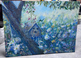 Extra Large Original Painting by Local Artist, Ginger Olansen; Signed
