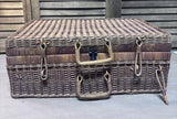 Vintage Wicker Picnic Basket