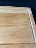 Wooden Cutting Board w/ Metal Grapevine Handle