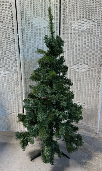 4ft. Pre-Lit Faux Fir Christmas Tree (WORKS)