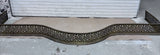 Extra Wide Brass Fireplace Fender