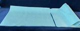Set Of 7 Blue And Gold Placemats