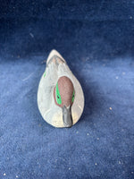 (B)Small Signed Wooden Decoy Duck