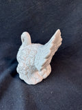 Glazed Ceramic Turkey Figurine