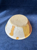 Signed Decorative Pottery Bowl