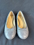 Talbots Blair Cap Toe Quilted Ballet Flats Size 7.5M