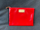Glossy Cherry Red Kate Spade New York Zip Pouch *Read Description*